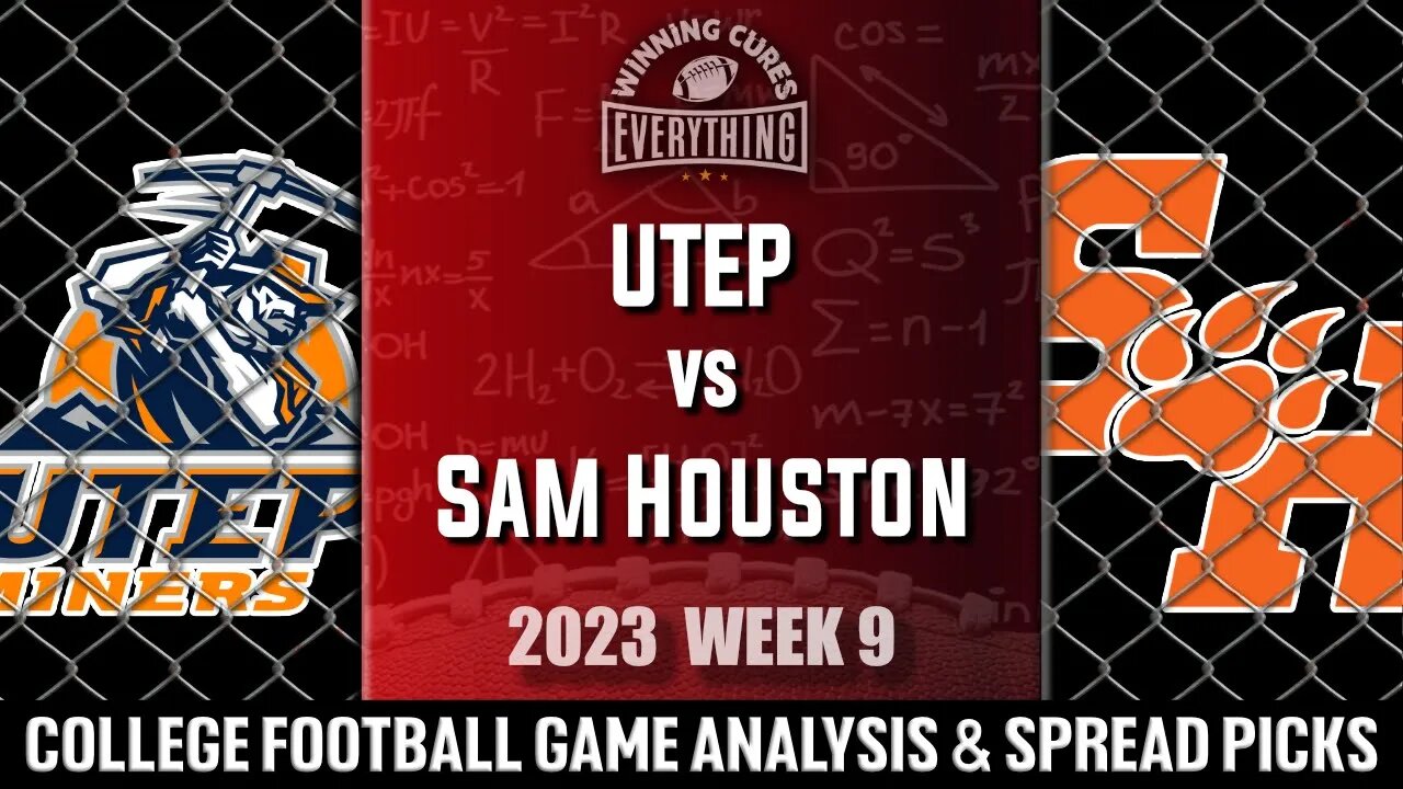 UTEP vs Sam Houston Picks & Prediction Against the Spread 2023 College Football Analysis