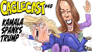 Kamala Spanks Trump! Cartoons from when it looked like Kamala would win