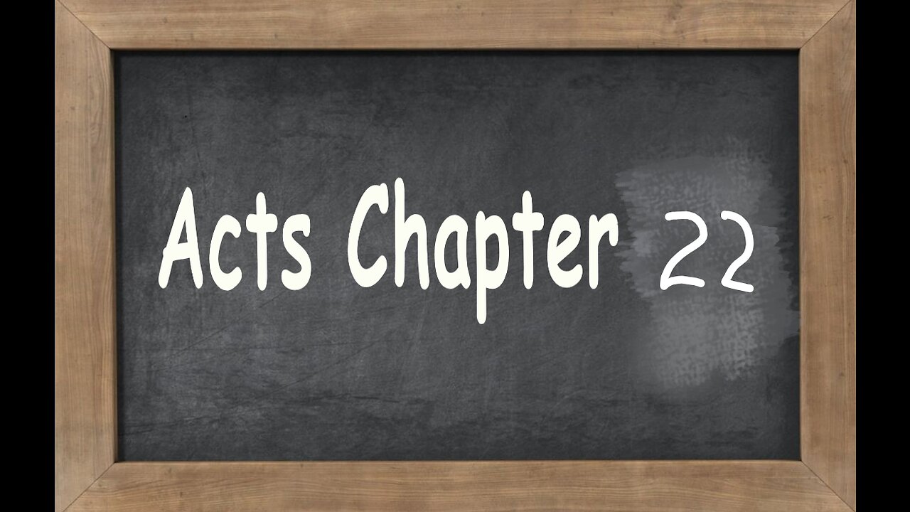 Acts Chapter 22