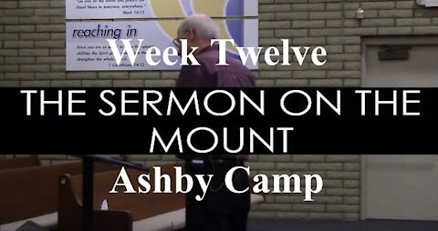 The Sermon on the Mount part 12