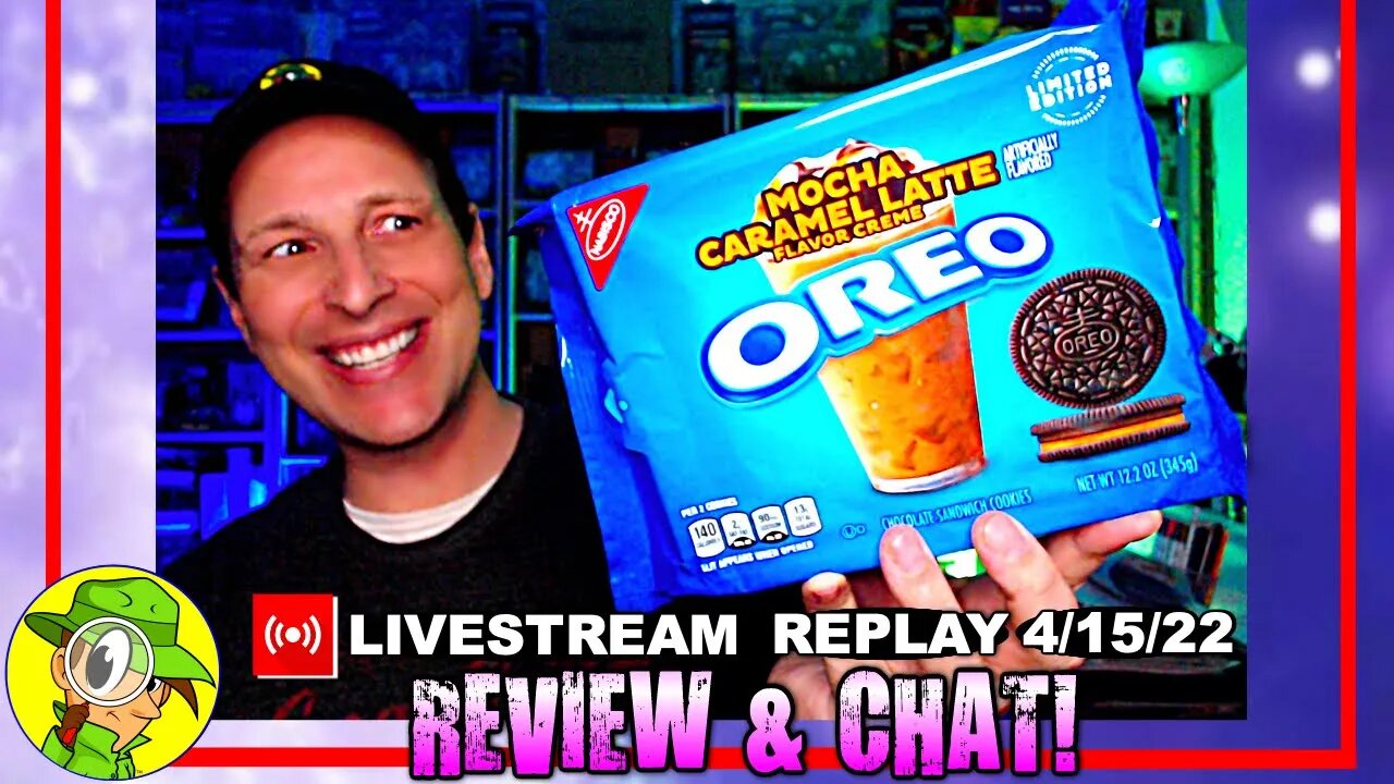 MOCHA CARAMEL LATTE Oreo® Review 🍫🍮☕🍪 Livestream Replay 4.15.22 ⎮ Peep THIS Out! 🕵️‍♂️