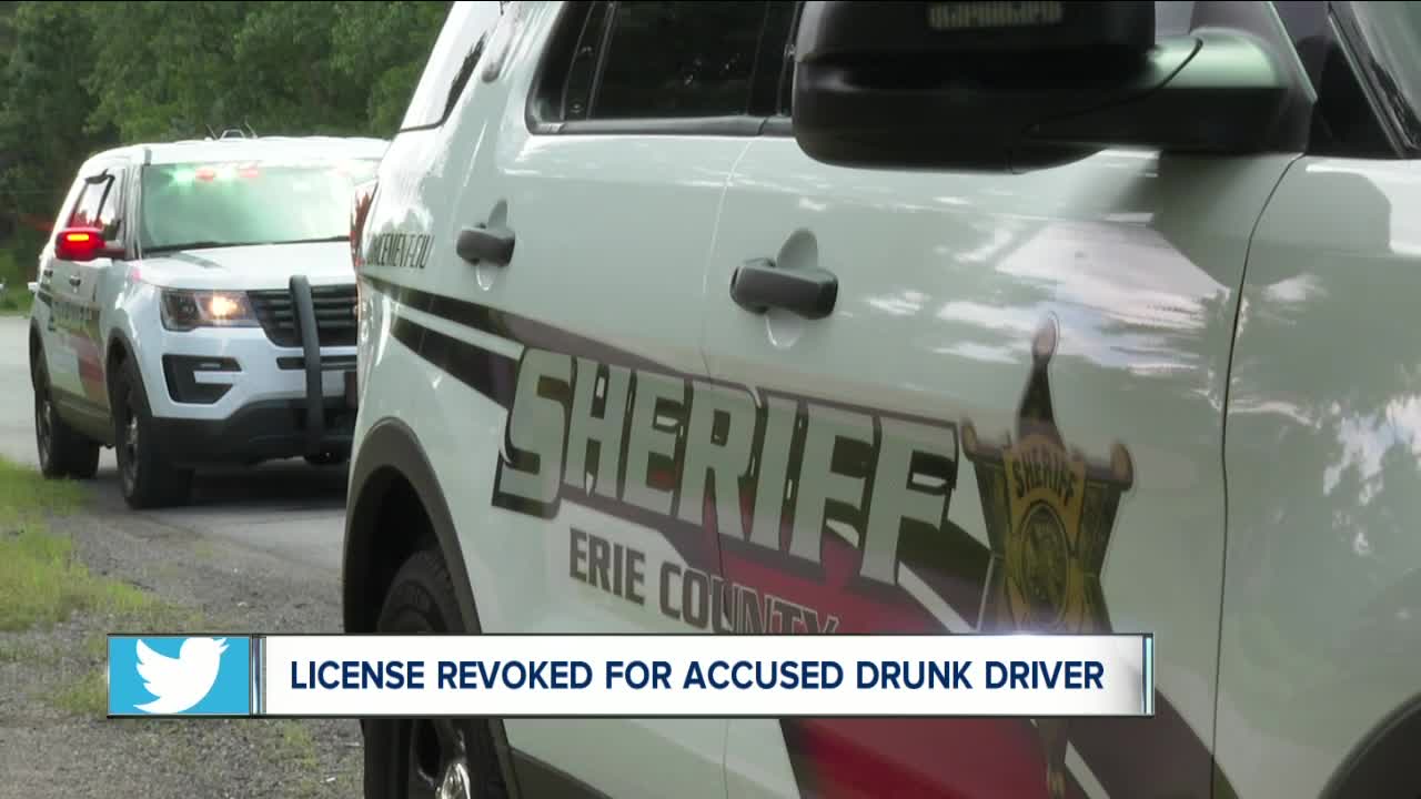 Erin Kuntz's license revoked after dwi crash