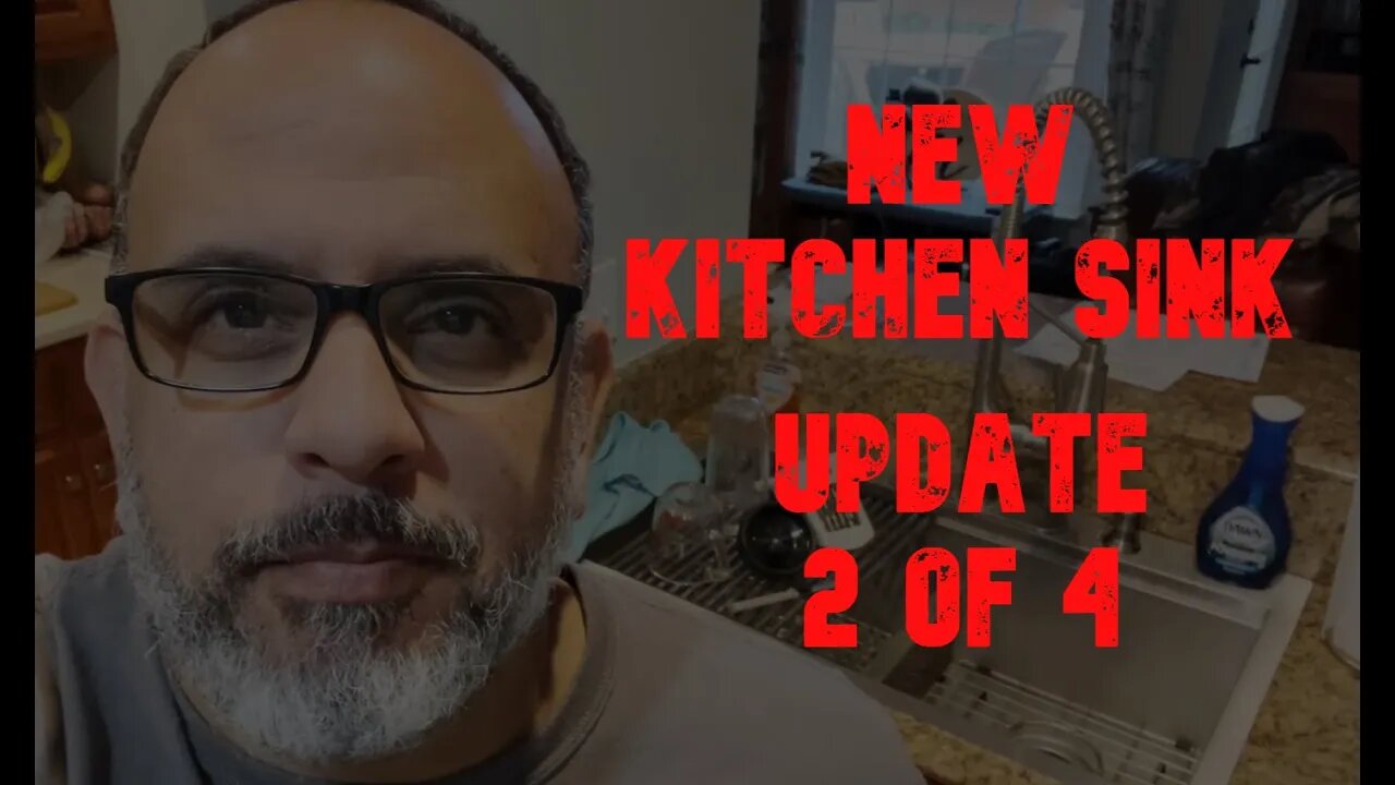 New Kitchen Sink Installation: Project 03 Update 2 of 4