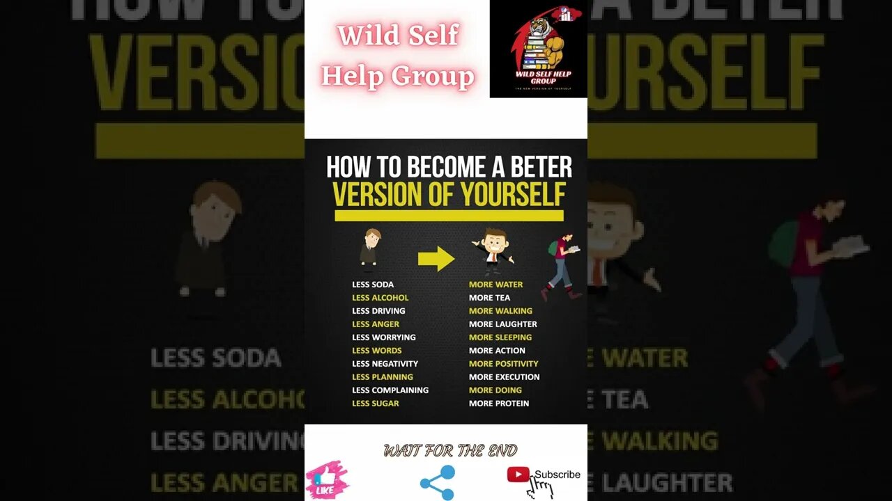 🔥How to become a better version of yourself🔥#shorts🔥#wildselfhelpgroup🔥24 march 2022🔥