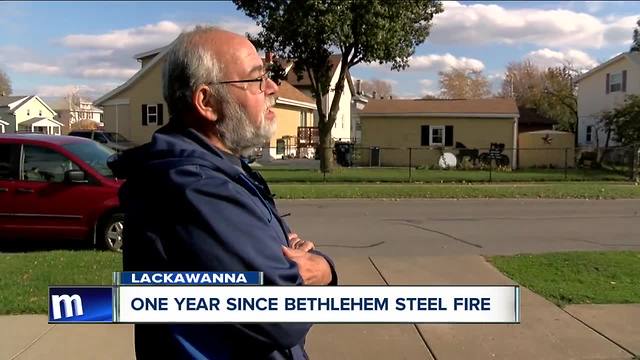 One year later: neighbors look back on fire at old Bethlehem Steel plant