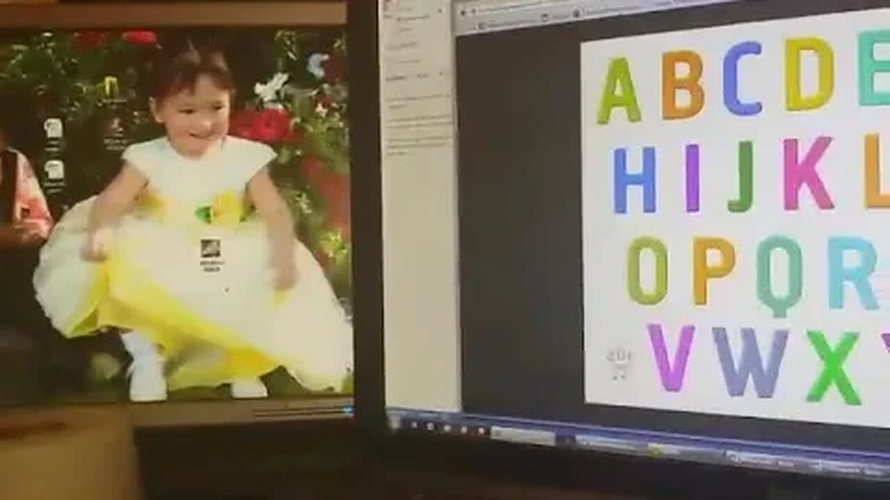 Tasha Learns and Sings her ABCs