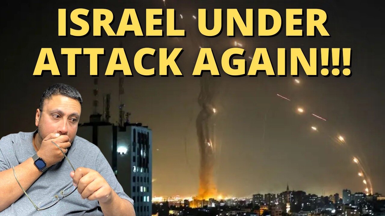 More MISSILES are being LAUNCHED into ISRAEL!!!