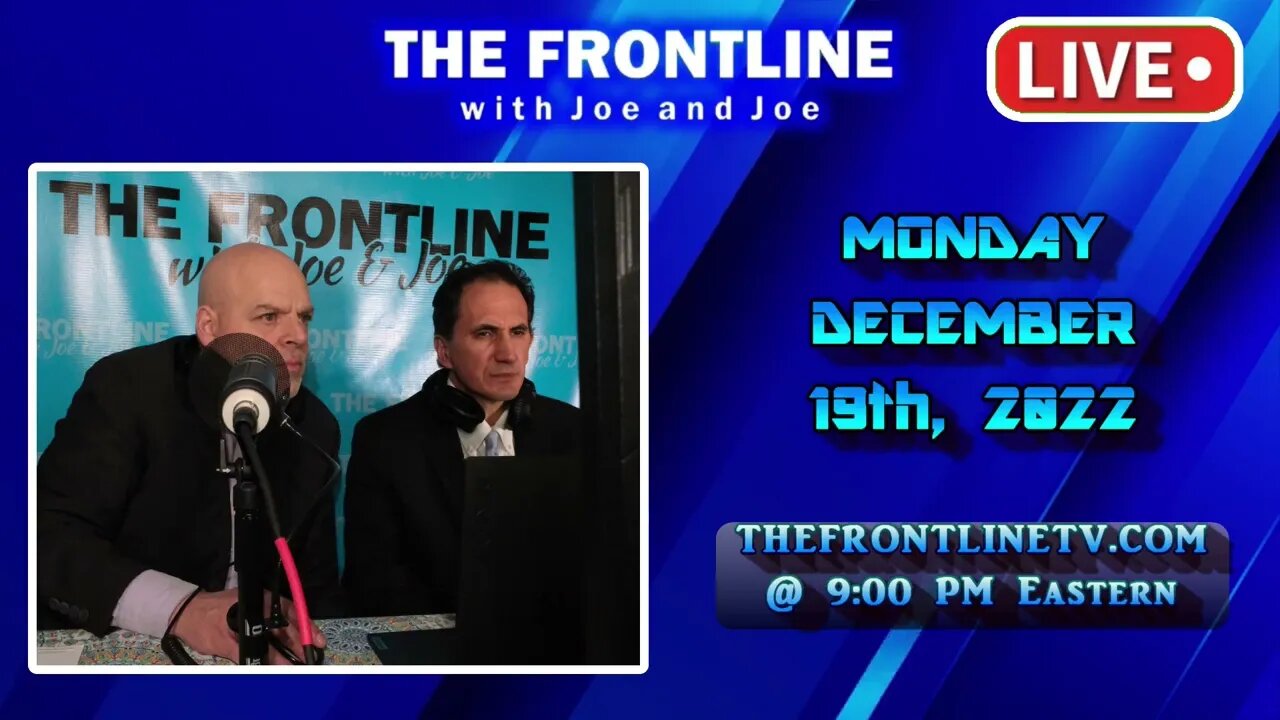 LIVE Dec. 19th: Fr. Frank Pavone, Twitter Files, Un-American to Criticize Biden? - Preview