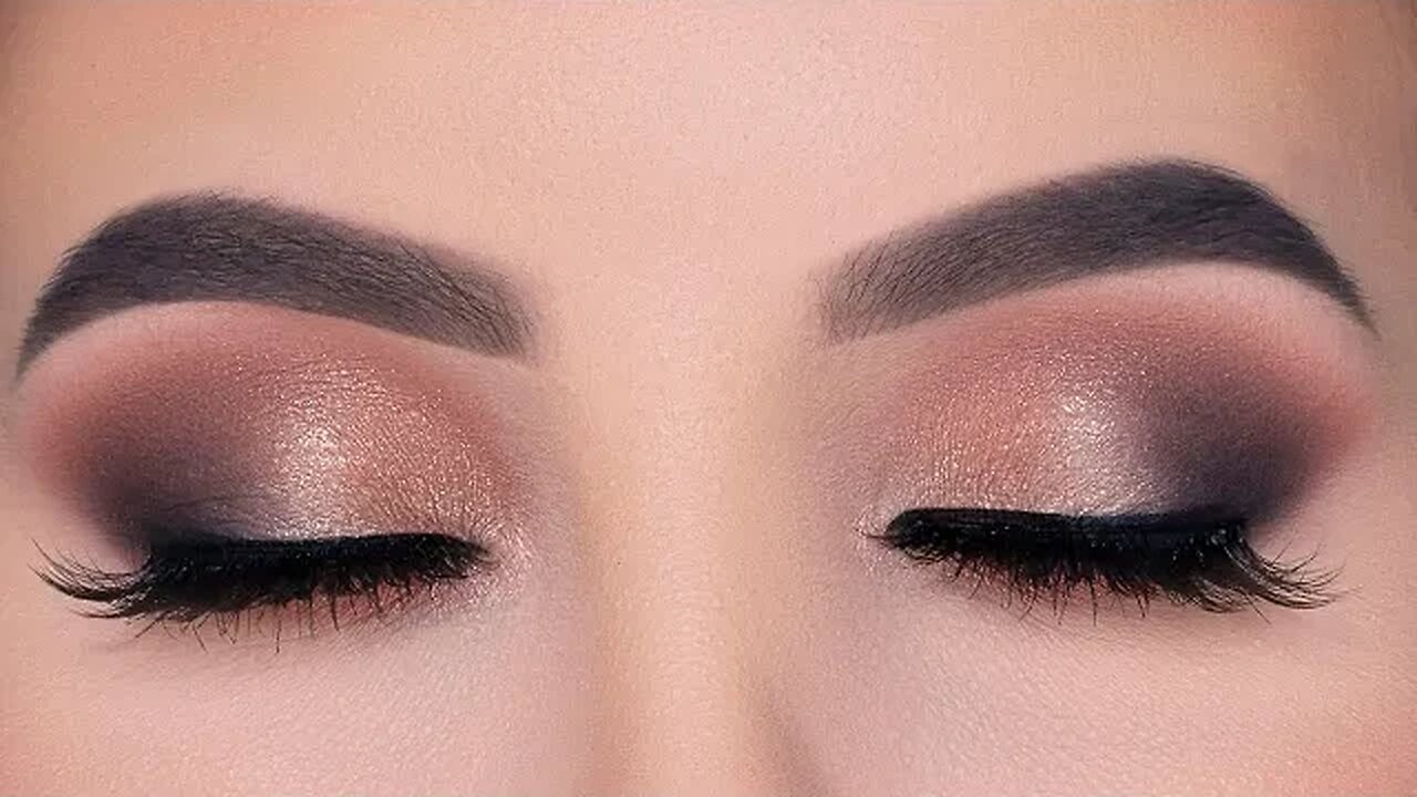 Soft Smokey Bronze Eye Makeup Tutorial | Holiday Eye Look