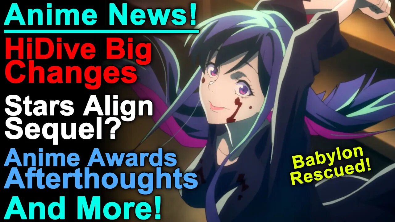 Sentai Filmworks Big Changes, Stars Align Sequel, Babylon Saved, Plus More Anime News!