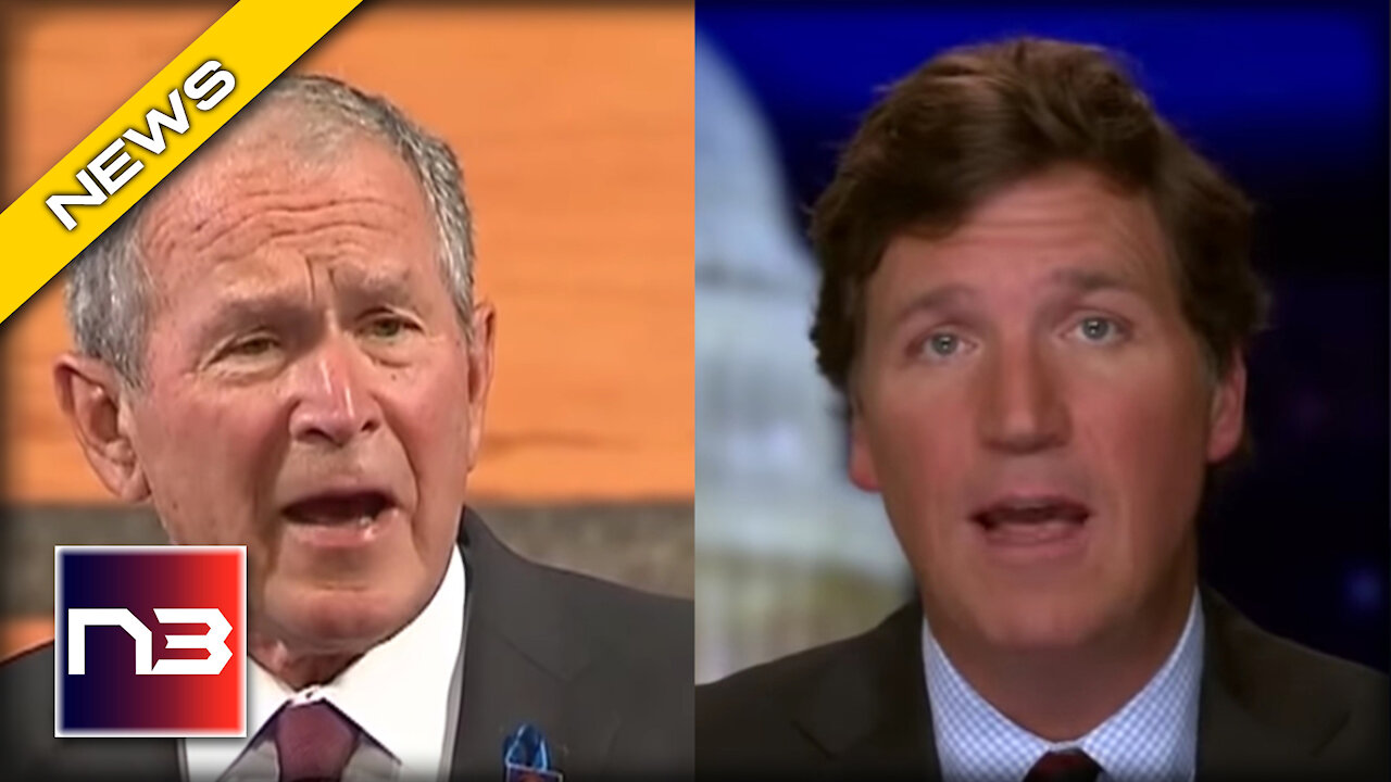 WATCH Tucker BLAST George W. Bush’s 9/11 Speech