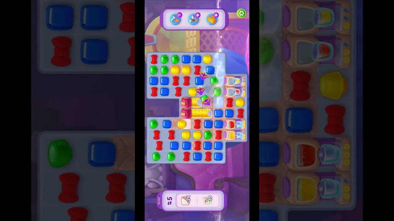 Shorts Playrix Homescapes Gameplay Walkthrough Level 12352-040