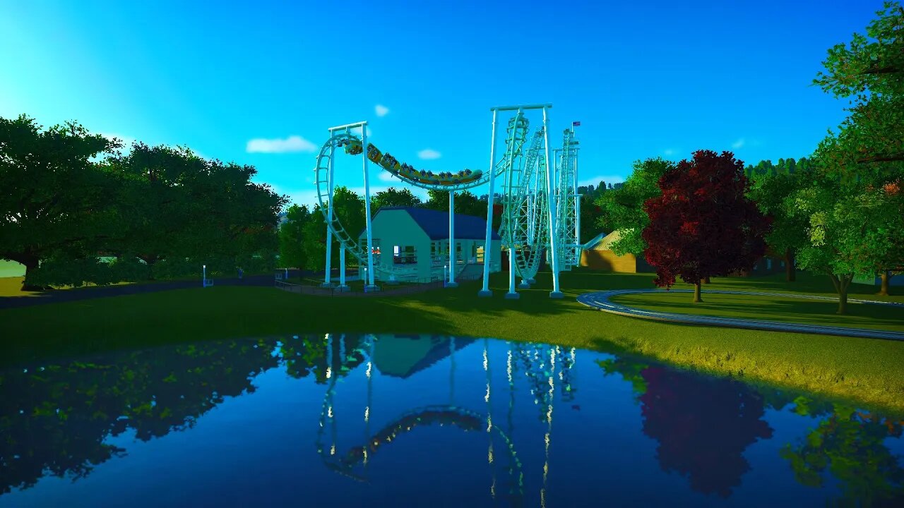 Boomerang Coaster to Coaster Recreation (Six Flags Darien Lake)