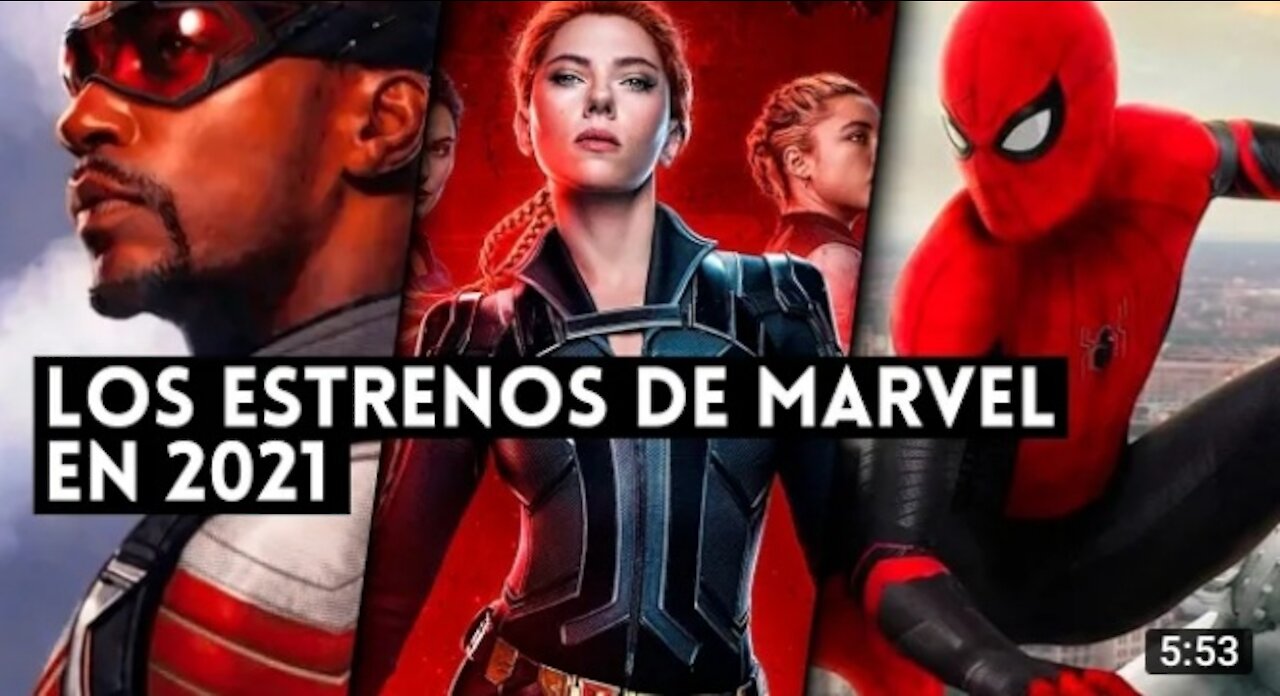 Estrenos de Marvel para éste 2021