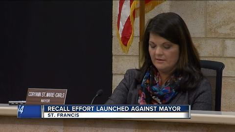 St. Francis mayor facing ouster over reconditioning plant