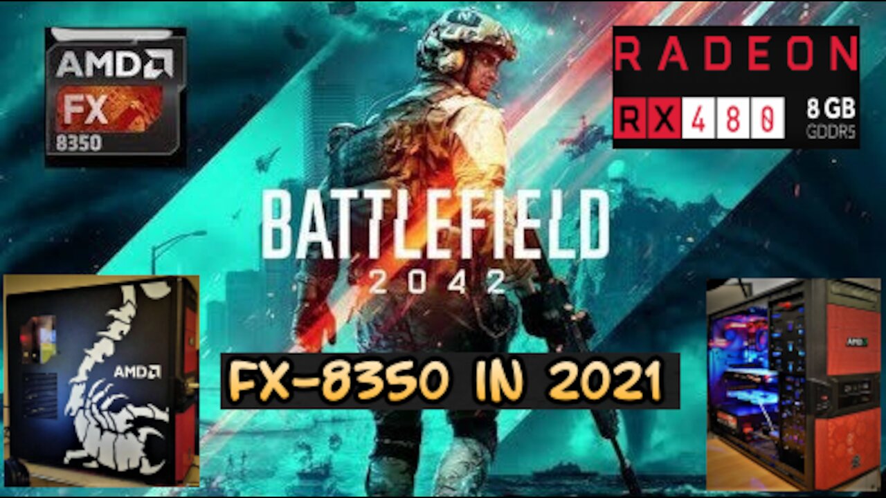 Battlefield 2042 ● Client Budget PC Demo feat. AMD FX-8350 in 2021 [Commentary Version]