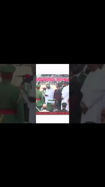 Tinubu takes Oath of Office #tinubu