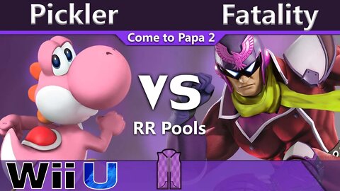 Pickler (Yoshi) vs. Fatality (Captain Falcon) - Wii U RR Pools - CTP2