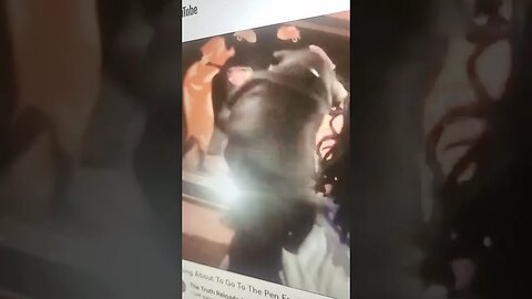 Tyra Rough With Puppy #2