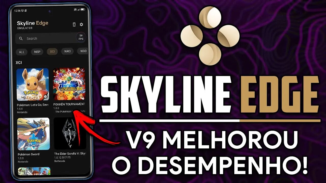 SKYLINE EDEGE V9 | MELHORA NO DESEMPENHO ATÉ PARA CELULARES FRACOS! | RODEI EM UM REDMI NOTE 7!