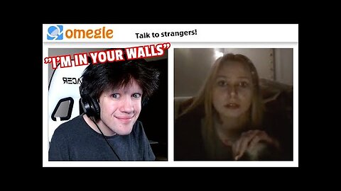 Omegle... but they can hear my friend