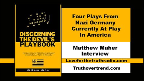 What’s Really Destroying America?—Matthew Maher(intrv)