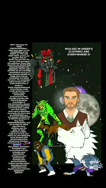 ▪︎WOLVES IN SHEEP'S CLOTHING ARE EVERYWHERE▪︎