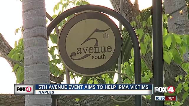 Hundreds eat, shop, and drink in Naples to help Hurricane Irma victims