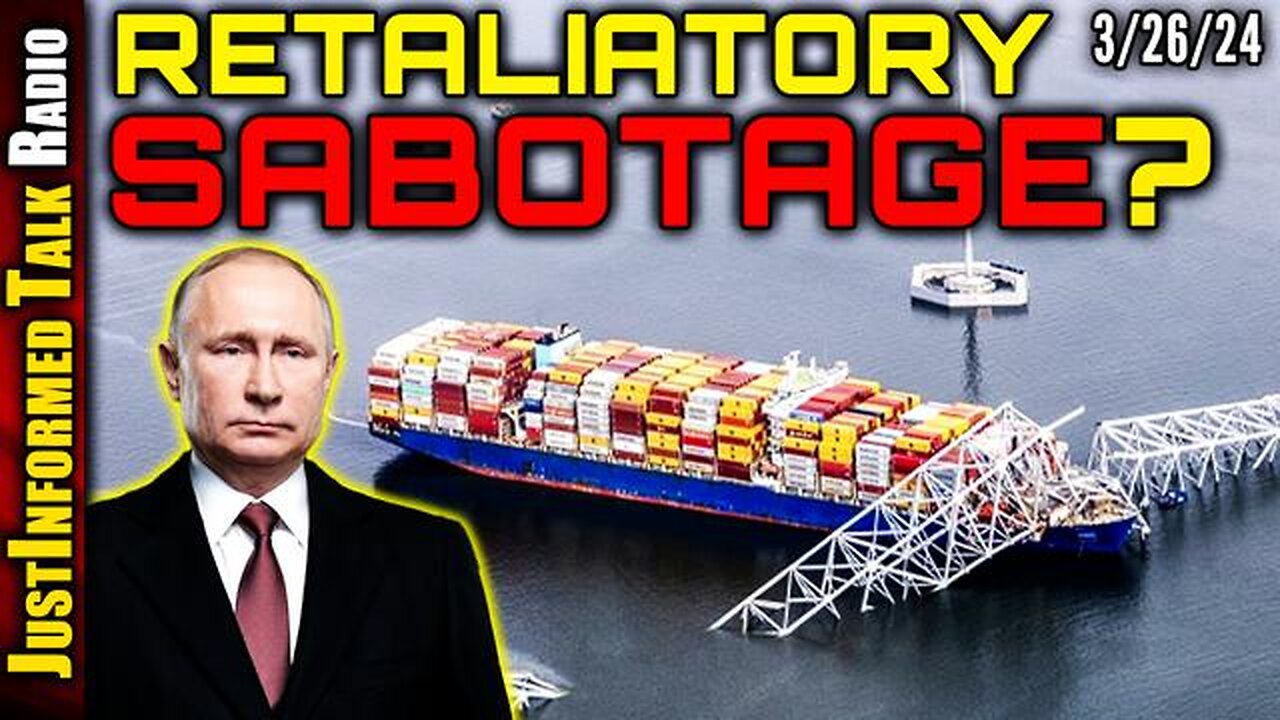 DID RUSSIA RETALIATE AGAINST US FOR ISIS TERROR ATTACK BY DESTROYING BRIDGE TO SHUT DOWN MAJOR PORT?