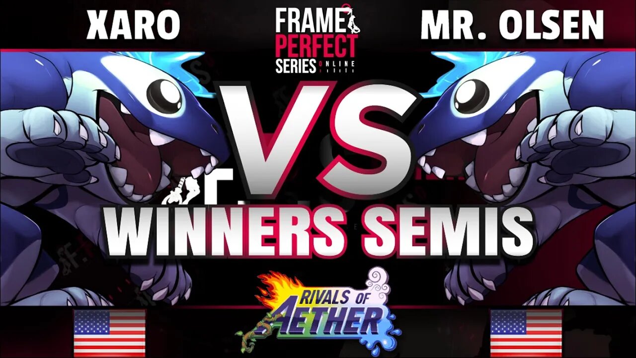 FPS6 Online - Xaro (Orcane) vs. SMUG | Mr. Olsen (Orcane) - Rivals of Aether Winners Semifinals