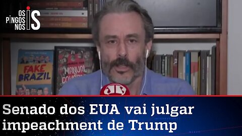 Fiuza: É mentira que Trump incitou invasão do Congresso