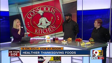 Conscious Kitchen chefs make healthier Thanksgiving foods