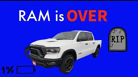 RAM is failing….Here’s why