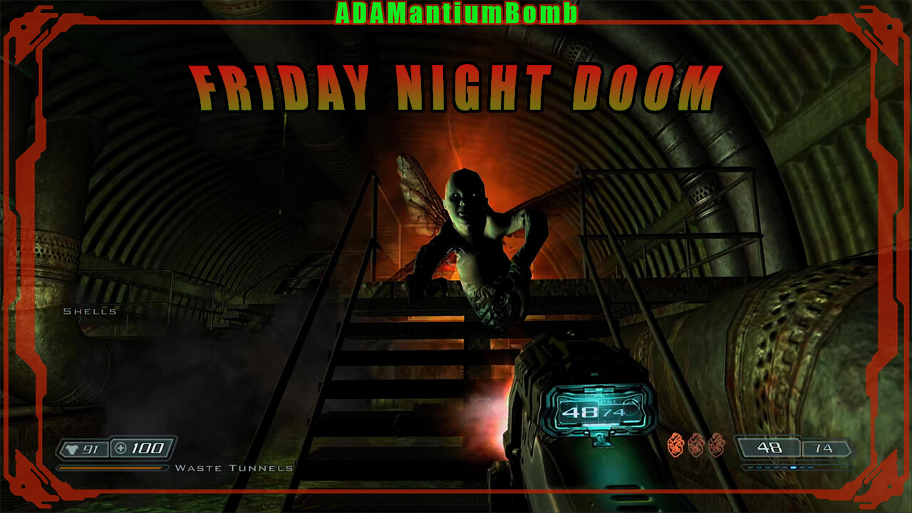 Resurrection of Evil - Friday Night DOOM #000 030 | Veteran Mode (Doom 3) Erebus - Level 5 Research