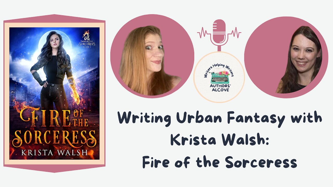 Writers Talking about Writing with Urban Fantasy Author Krista Walsh (Urban Fantasy)