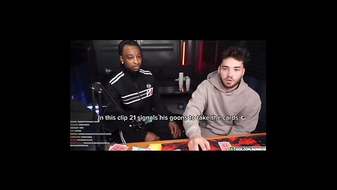 rundown of how 21 savage managed to cheat adin ross playing high cards