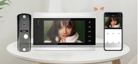Wireless smart video intercom system