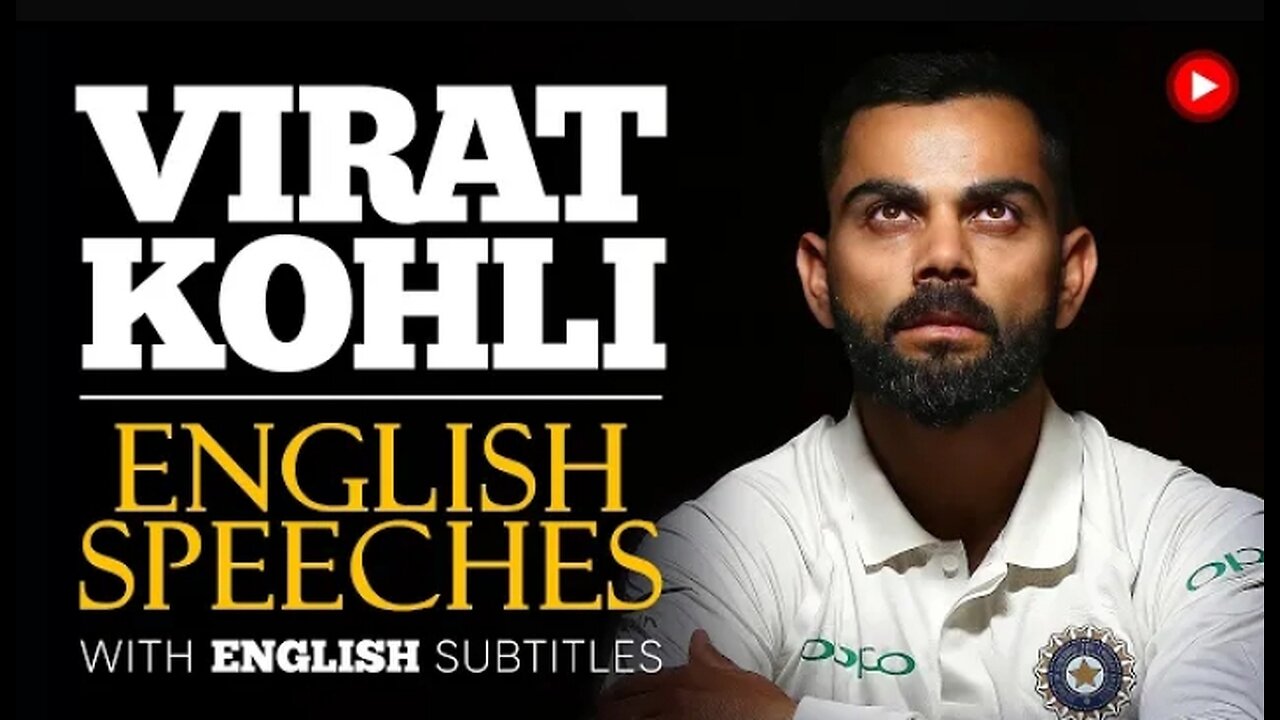 ENGLISH SPEECH | VIRAT KOHLI: Rapid-Fire Questions (English Subtitles)