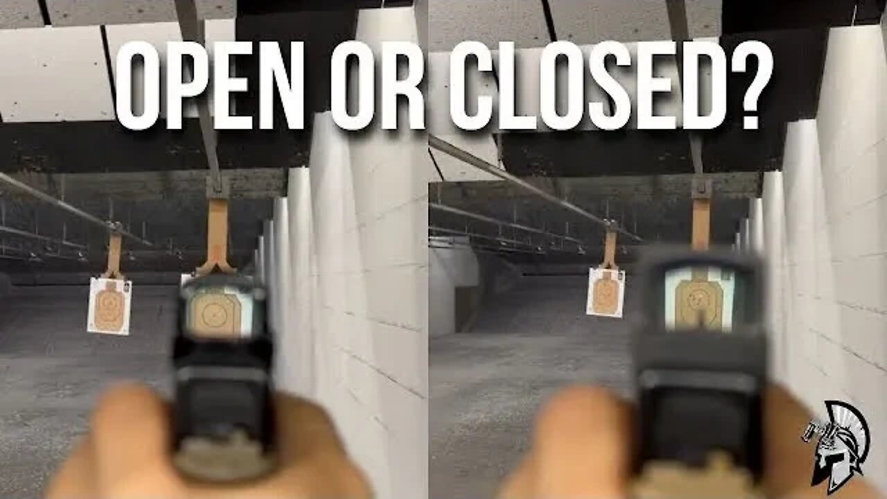 Open Emitter Versus Closed Emitters for Optics on Handguns