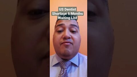 #US #Dentist #Shortage 6 Months Waiting List https://t.me/IndependentNewsMediaChat