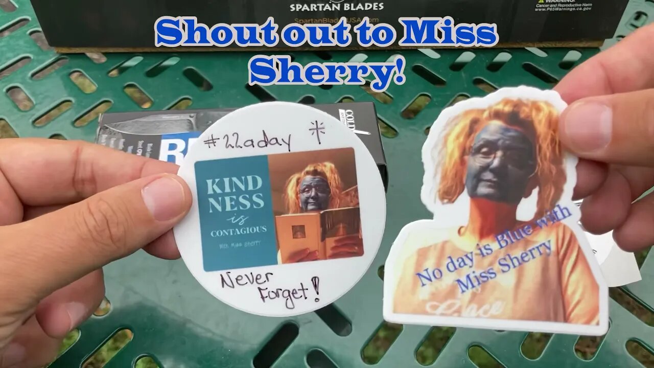 A look at the park, Cold Steel Recon 1 and a shout out to Miss Sherry!