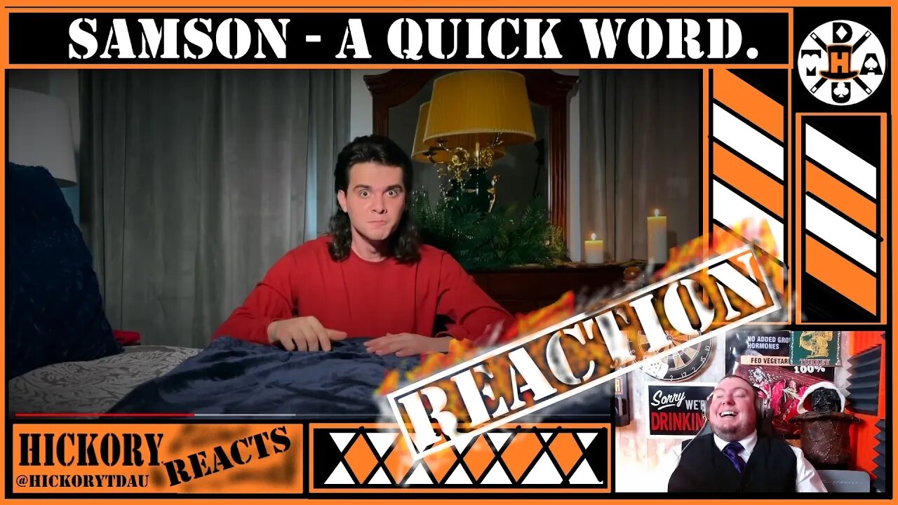 Samson - A Quick Word. REACTION | I Almost Cried I Laughed So Hard! Samson Is My Spirit Animal!