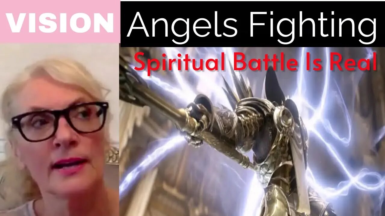 ANGELS FIGHTING With Swords VISION: Fighting Spiritual Realm #rapture #endtimes #jesus