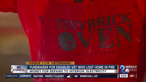 Fundraiser for disabled vet who lost home in fire