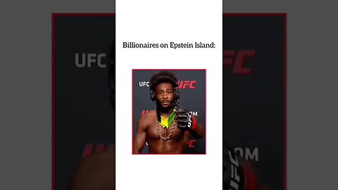 Billionaires on Epstein Island | UFC Paris | MMA | Memes | #shorts