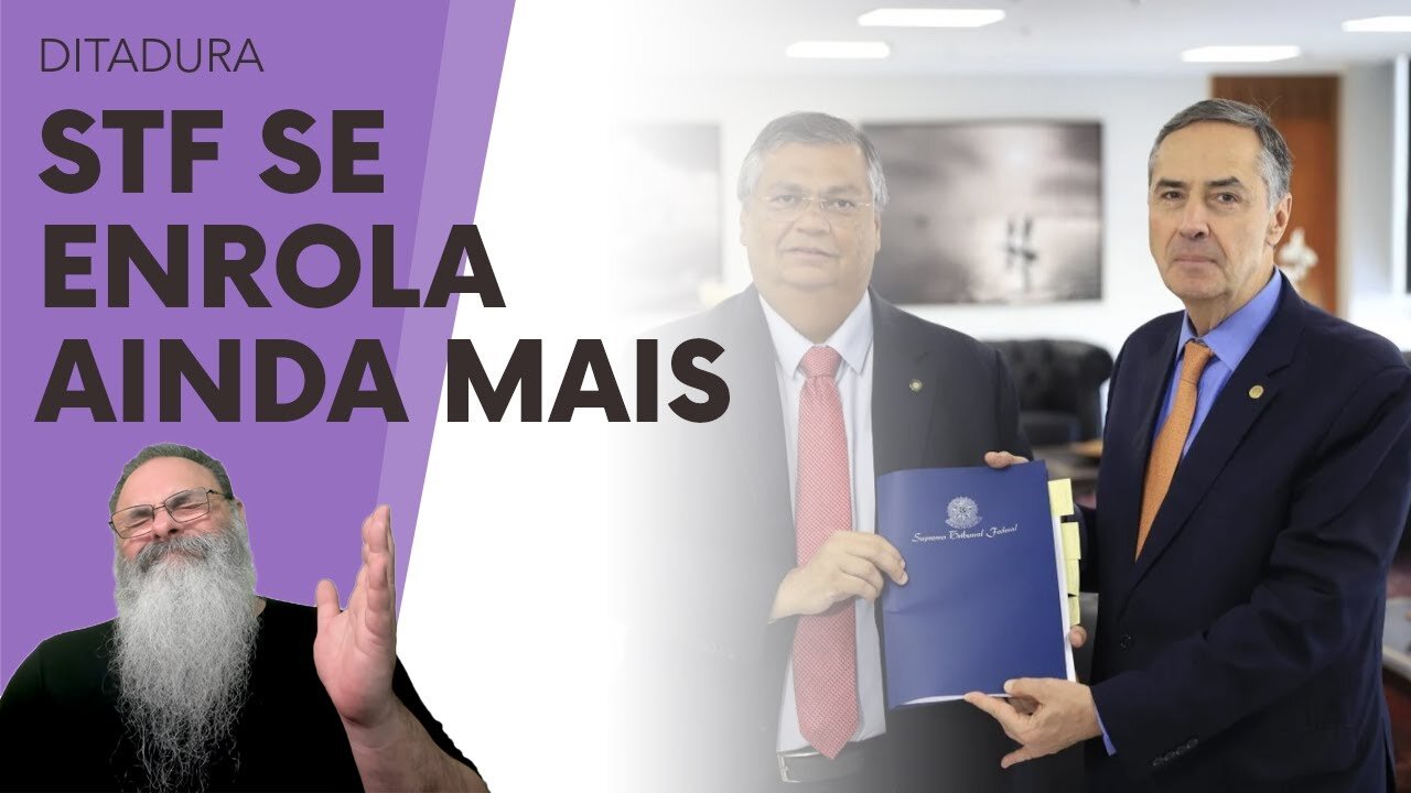 STF reafirma apoio a DINO e MORAES e ESTICA a CORDA com o CONGRESSO_ O TOMBO pode ser AINDA MAIOR