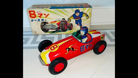 8 Man Open Wheel Racer with a previously unknown Original box! 🙀