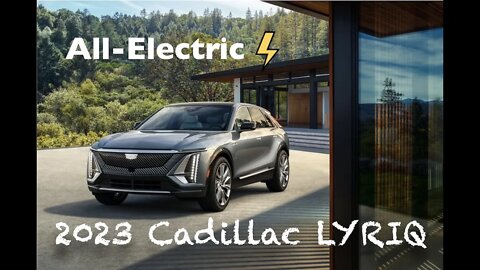 2023 Cadillac Lyriq it's an all-electric luxury crossover | iConcept Sports