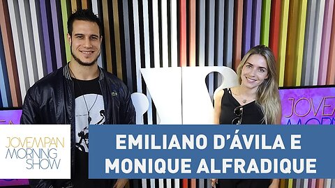 Emiliano D’Ávila e Monique Alfradique - Morning Show - 28/10/16