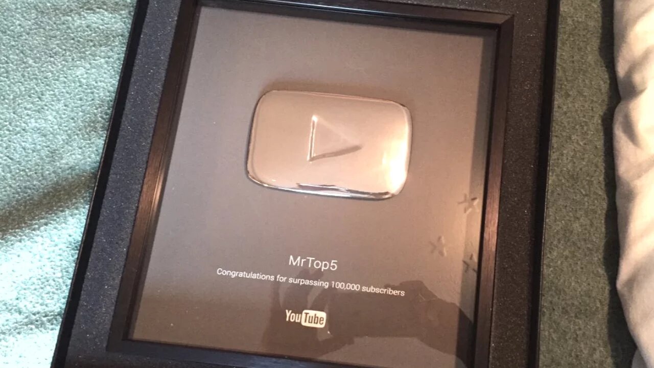 YOUTUBE 100,000 SUBSCRIBERS SILVER PLAY BUTTON! + GIVEAWAY!